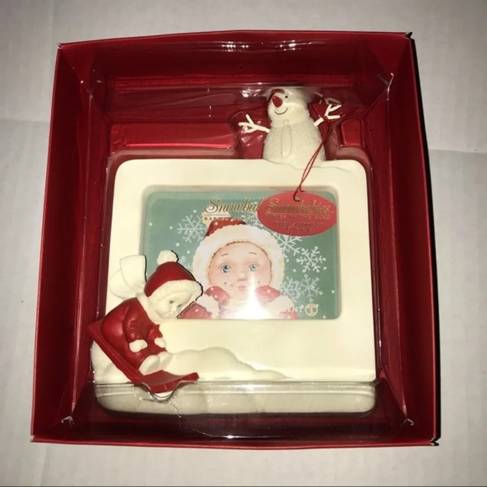 Dept 56‎ Snowbabies Babies On The Farm Photo Frame